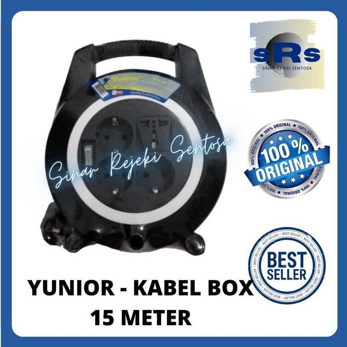 LOYAL - KABEL ROL YUNIOR 4 STOP KONTAK KABEL 15M LY-117SK