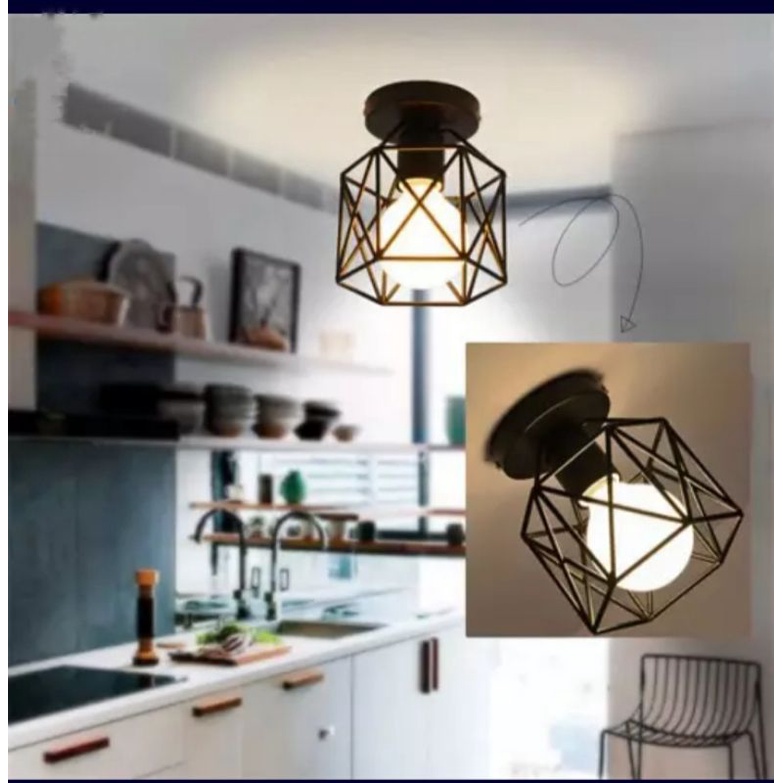 KAP LAMPU PLAFON HIAS MINIMALIS