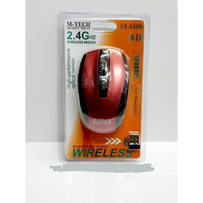 Mouse Wireles M-Tech SY-6100/MTech SY6100 - 6D 2.4gHz