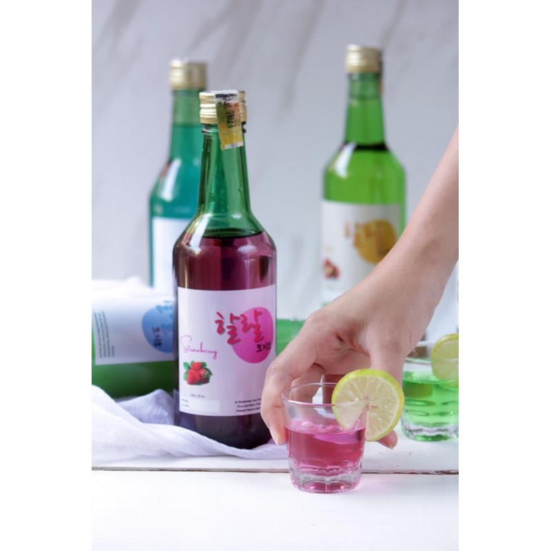 

STRAWBERRY SOJU HALAL MOJISO FREE SLOKI HARGA GROSIR