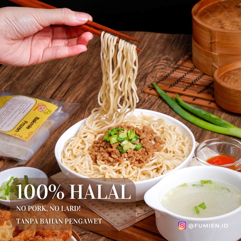

[FuMien] Bakmie | Bakmi | Yamien | Yamin Frozen Ayam Halal