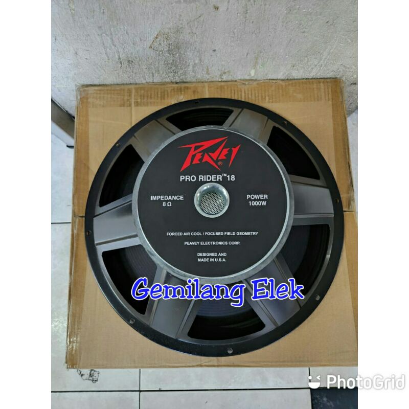 Speaker PEAVEY PRO RIDER 18 inch 1000Watt