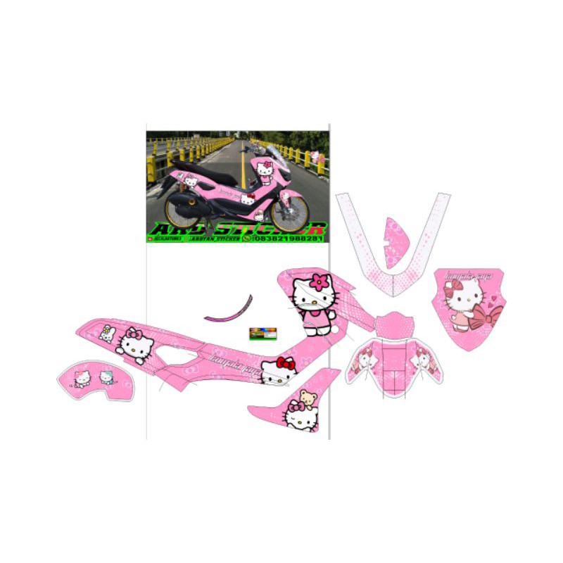 decal nmax hello kitty