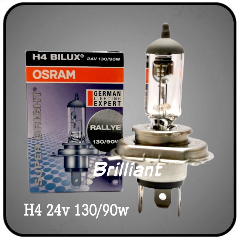 Bohlam Lampu Halogen - OSRAM Original - H4 / H7 / H11 / H16 / HB3 9005 / HB4 9006 / HIR2 9012 - Harga Satuan