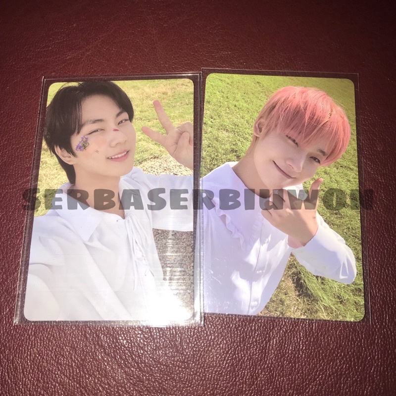 Photocard Jungwon yet selca & Sunoo yet selca (BOOKED)