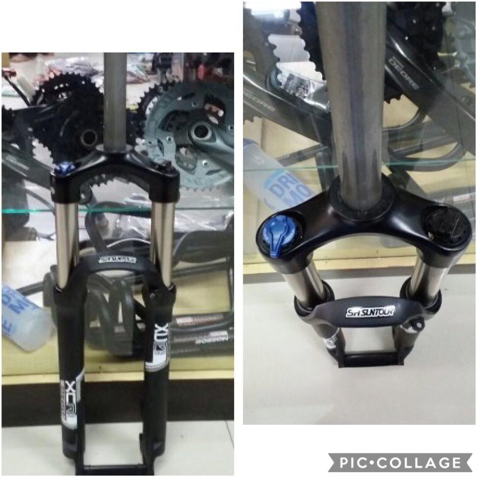 Berkualitas Fork Suntour Xcr 32 Sf14 Coil 27.5 Qr Oversize Travel 120 Black Matte