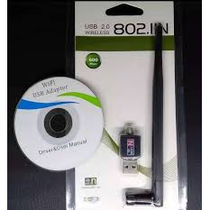 USB WiFi Adaptor 600Mbps Antena