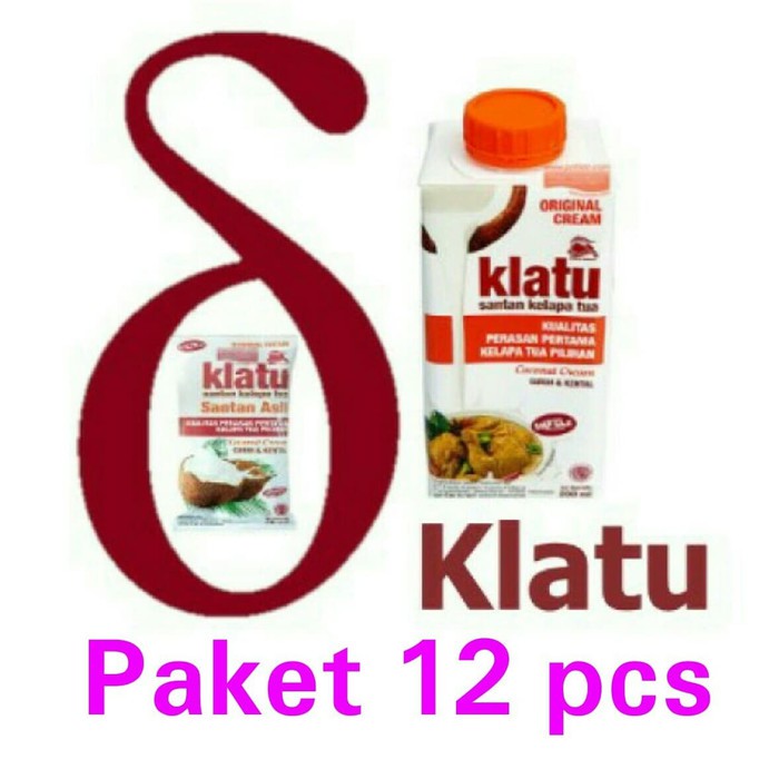 

KLATU SANTAN 200ML 1 DUS ISI 24 @RP. 6.708
