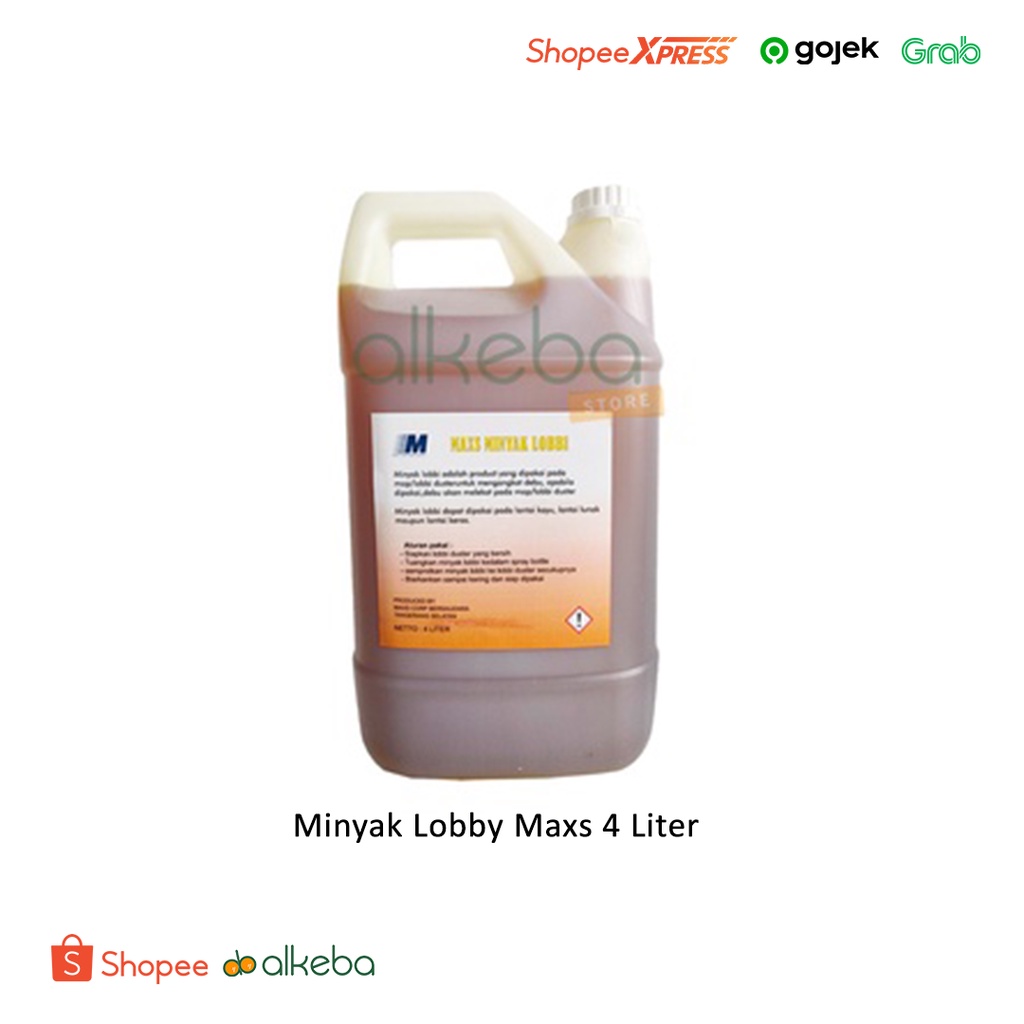 minyak lobby dust cleaner Maxs 4 Liter