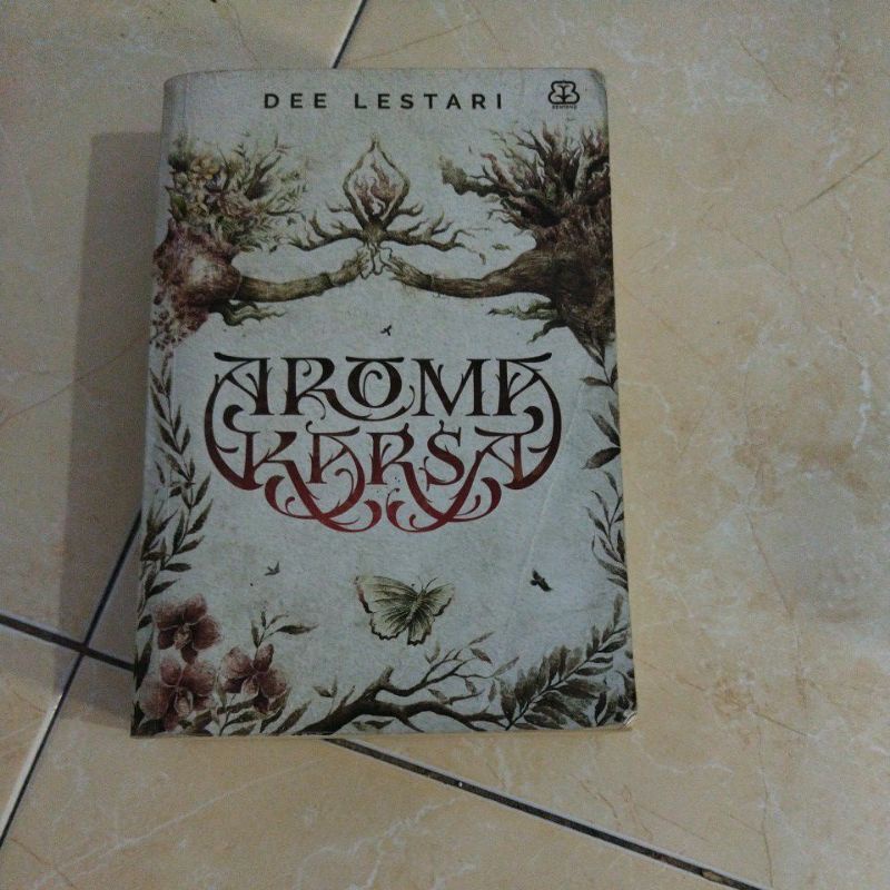 (booked) preloved aroma karsa dee lestari cetakan pertama versi ttd