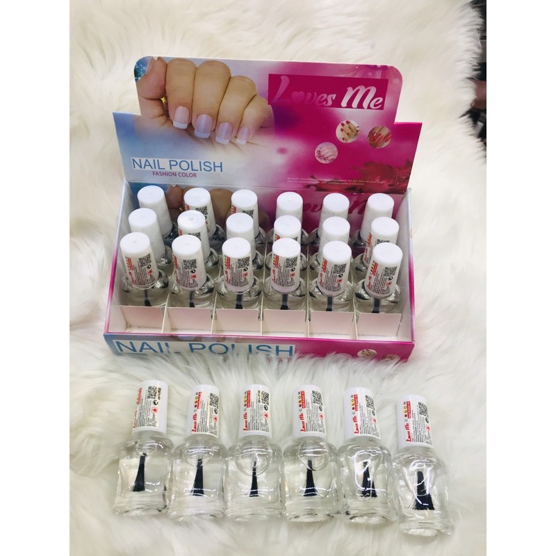 

[HARGA PER BOX] LOVES ME kutex KHUSUS BENING polos 6ml