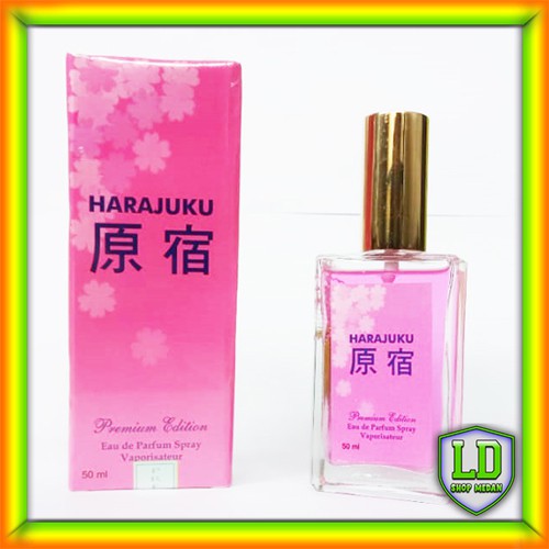 Parfum Harajuku Spray Kualitas Premium - 50 ml