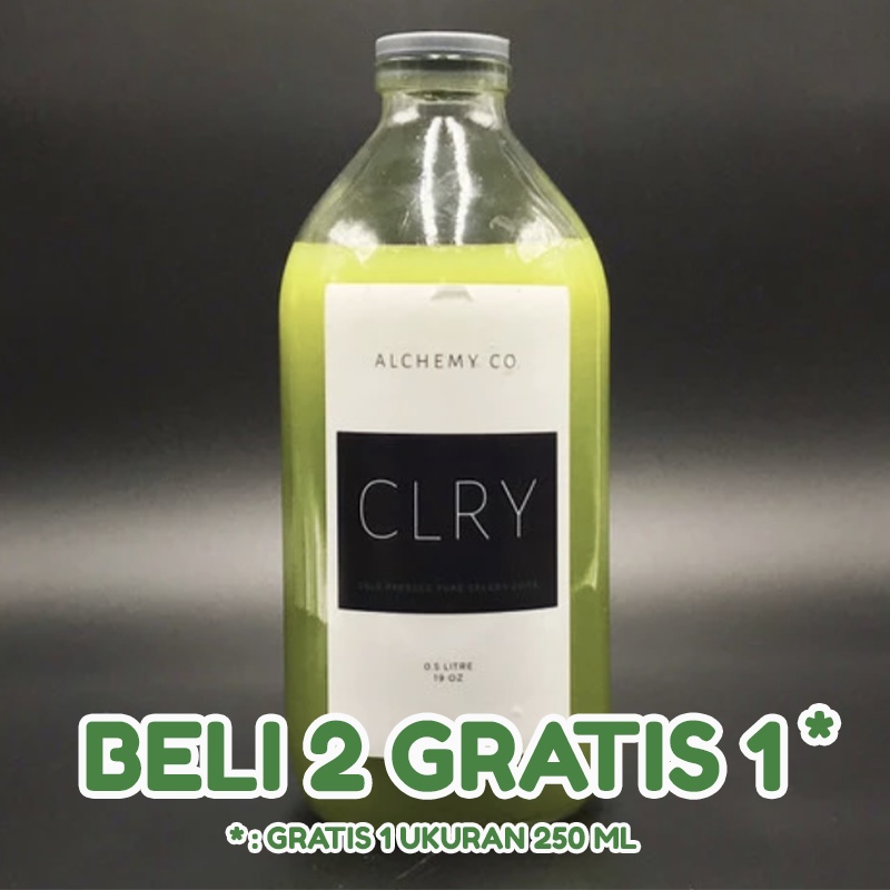 

Alchemy Co. Jus Seledri Celery Juice Cold Pressed 545ml 500ml