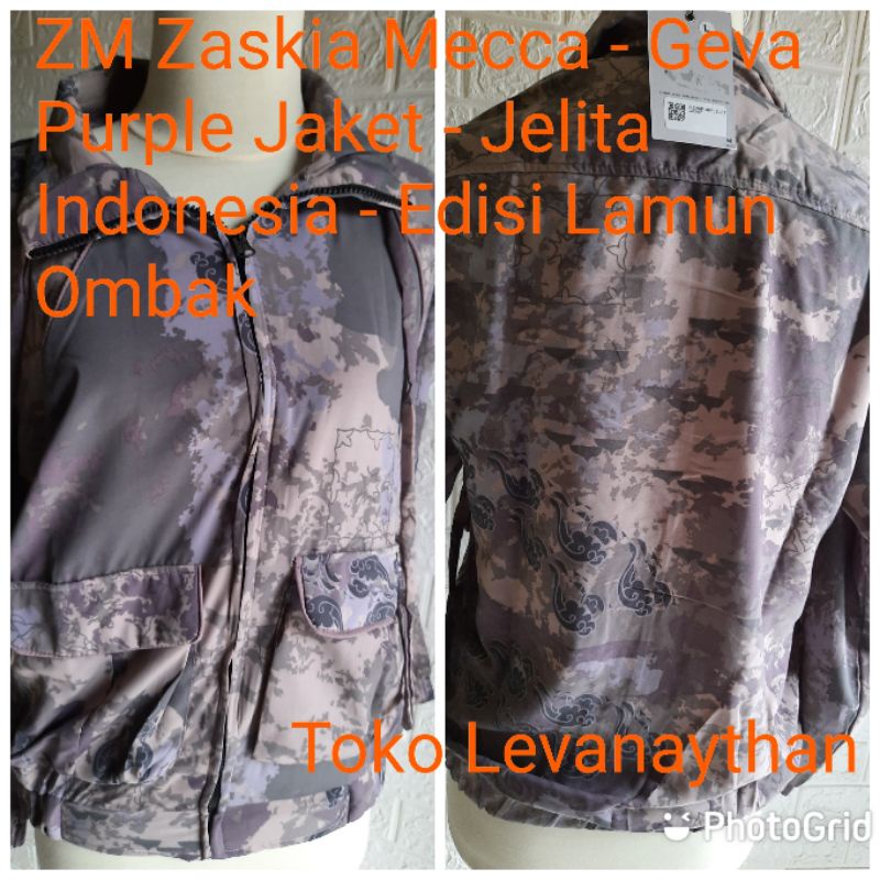 ZM Zaskia Mecca - Geva Purple Jaket - Jelita Indonesia - Edisi Lamun Ombak (defect)
