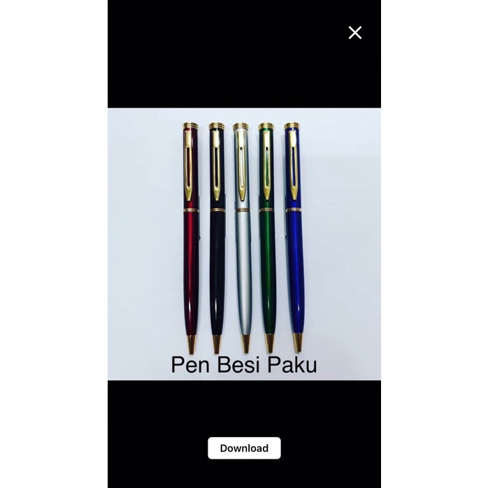 

Promo Bulan Ini Pulpen Paku Kecil + Grafir Berkualitas