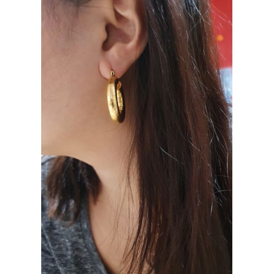 Anting Silver925 perak Premium Quality Anti karat anti alergi Starling silver platgold Ts003