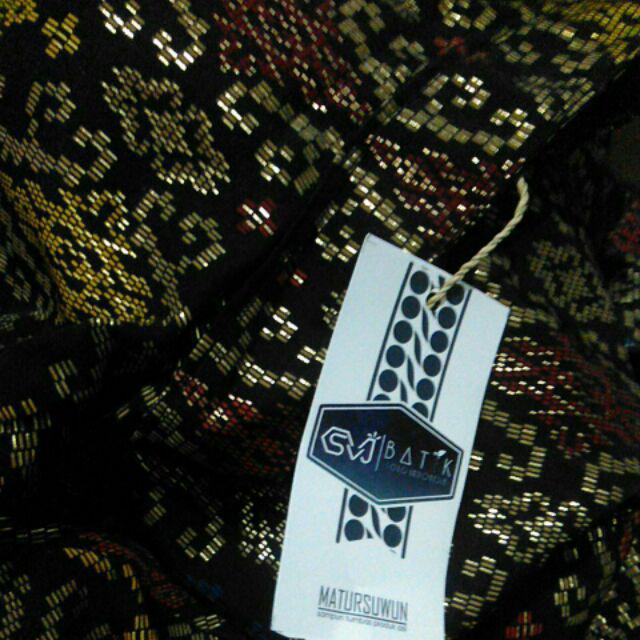 Swastika Gamis Batik Prada New Ori By Svj Dress Sanwash Muslim Hijab