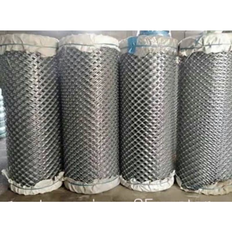 kawat harmonika galvanis anti karat 2 mm lubang 5 cm ukuran 2×25 m