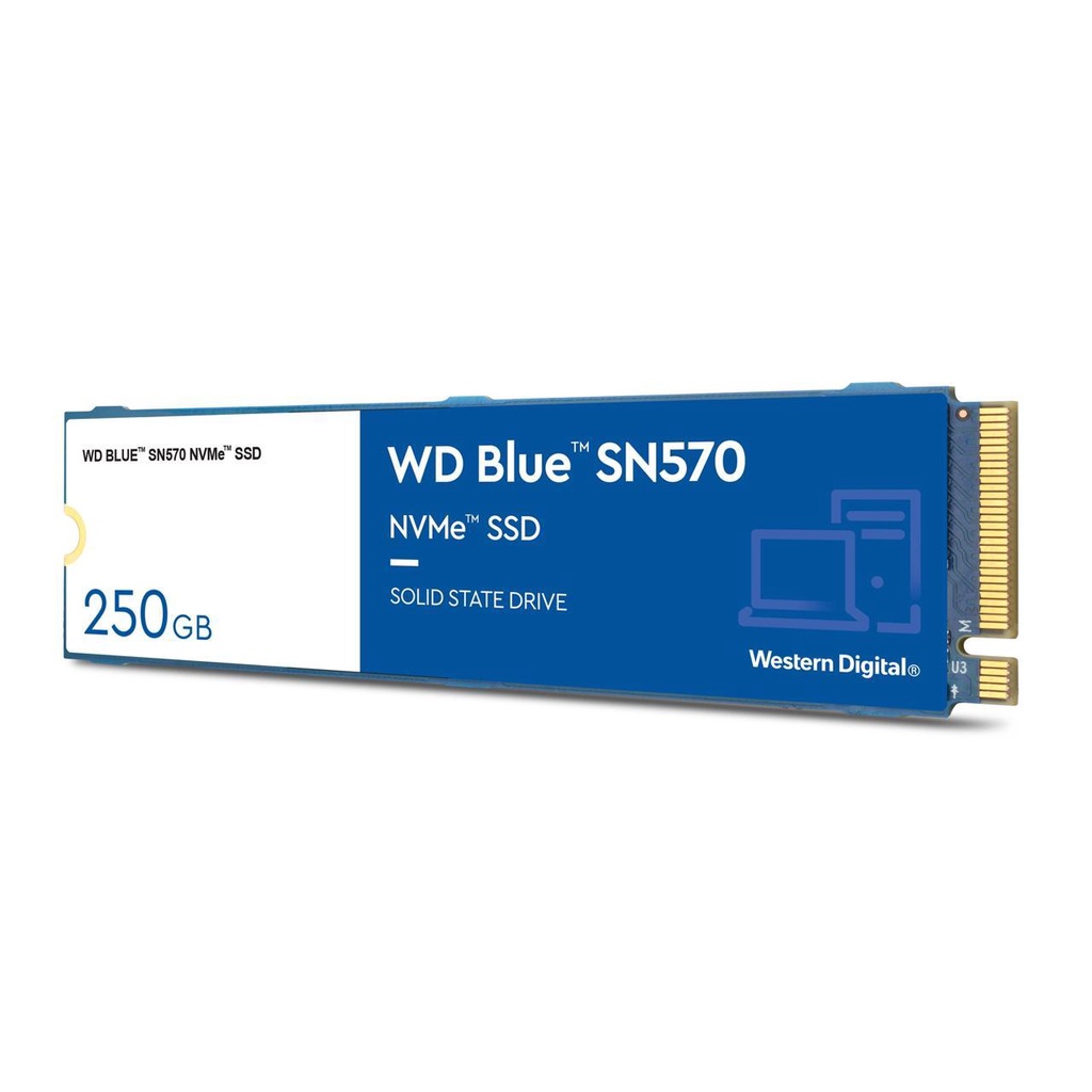 WD SSD BLUE 250 GB M.2 NVME SN570 Pcie Gen3