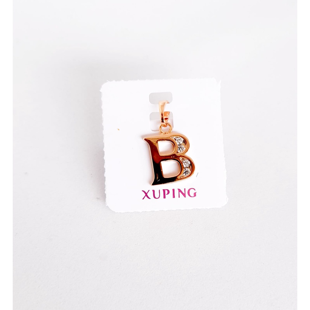 liontin abjad xuping original a-z