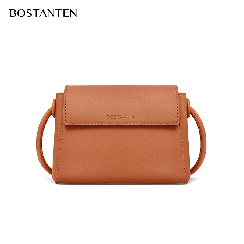 Bostanten Tas Selempang Wanita Fashion Tas Messenger PU Kulit