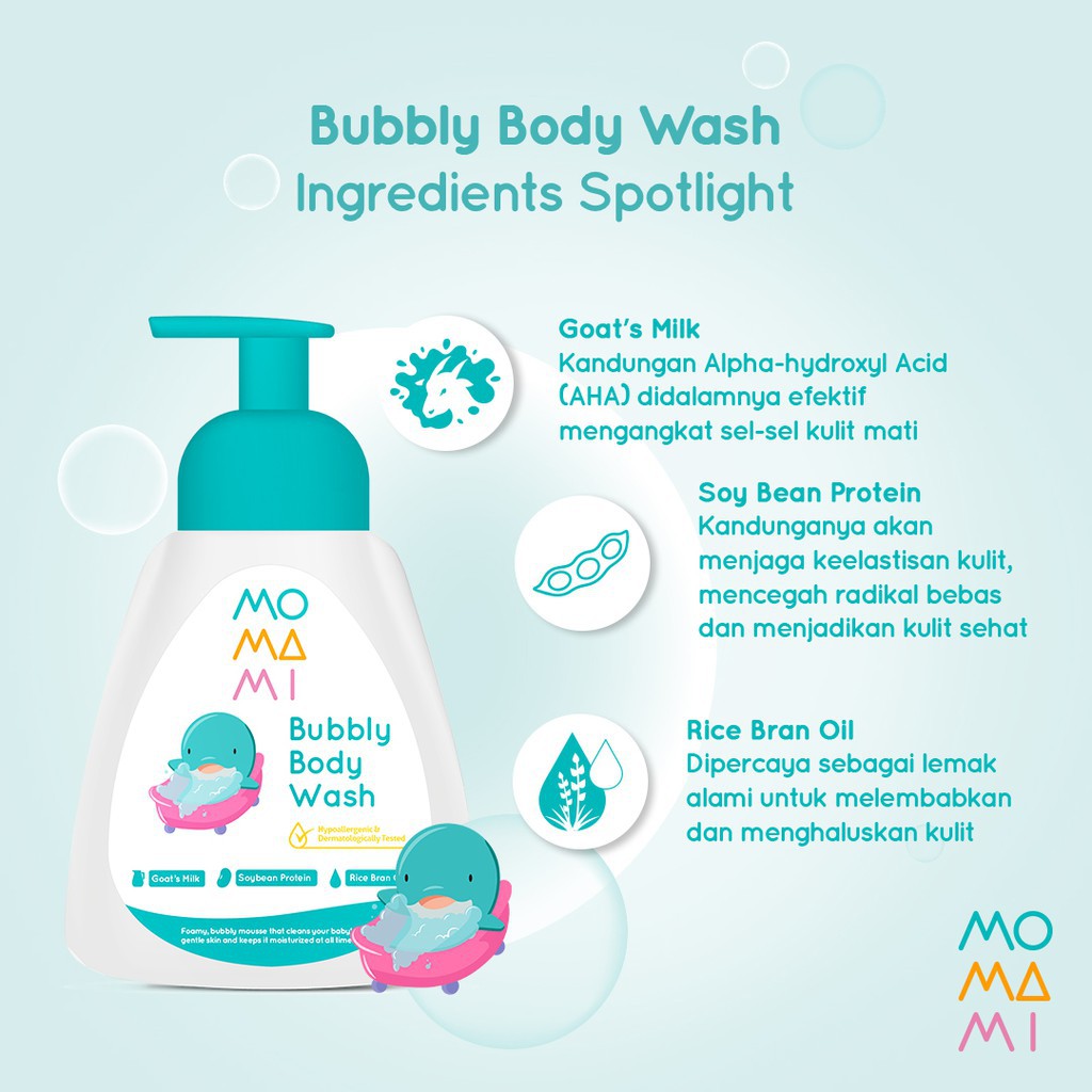 Momami - Bubbly Body Wash 250ml