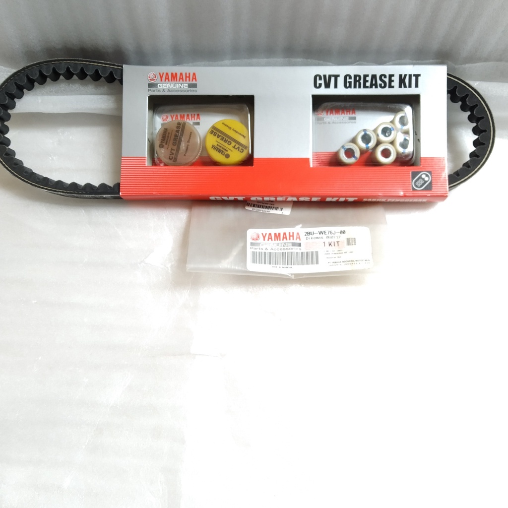 VANBELT YAMAHA XRIDE V-BELT KIT VANBEL SET XRIDE 2BU-WE76J-00 ORIGINAL