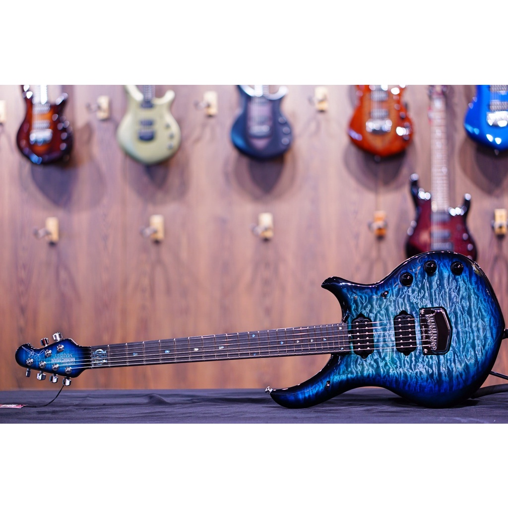 Ernie Ball Music Man John Petrucci Majesty Electric Guitar - Hydrospace with Ebony Fingerboard M014775