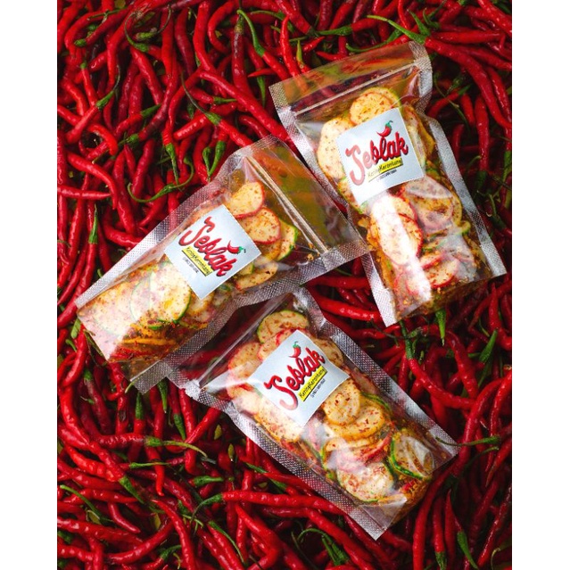 

seblak kering kerupuk bawang