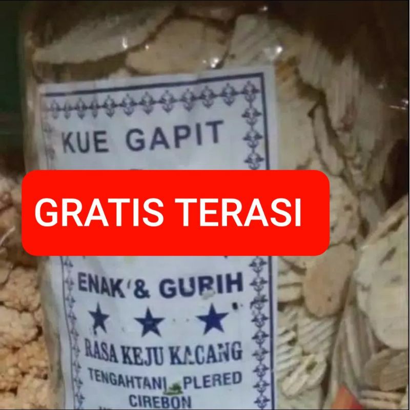 Kue Gapit atau Simping 1 kg Oleh Oleh Khas Cirebon