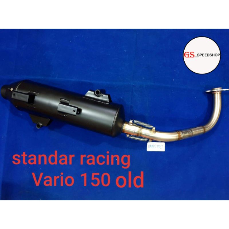 Knalpot RC3 Starbok Standar Bobok Racing Honda Vario 150 FI Old Lama Injeksi Injection Stainless Ste