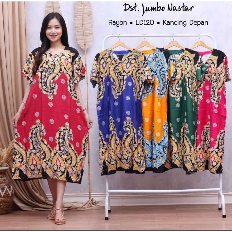 DASTER JUMBO ABSTRAK/DASTER JUMBO TWILL BUSUI COD