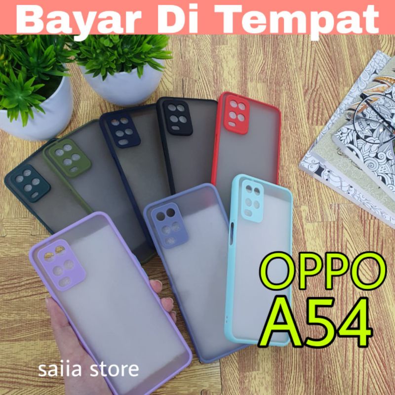 Kesing skin fell Oppo A54 Silikon Oppo A54 Softcase OPPO A54