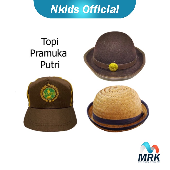 Topi Pramuka Siaga Putri / Topi Sekolah SD Pramuka