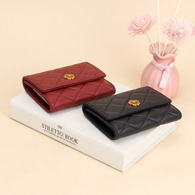 GO! DL460 DOMPET LUCU MINI MOTIF BUNGA  WANITA CEWEK KECIL KOIN KARTU WALLET FASHION COD