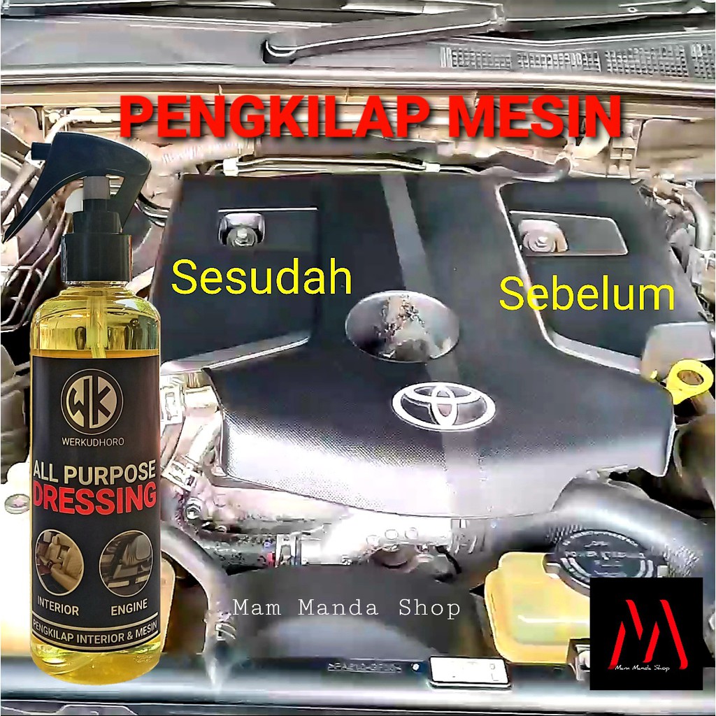 All Purpose Dressing / Pengkilap Interior Mobil 250ml / Dasboard / Jok / Stir / Plafon / Doortrim