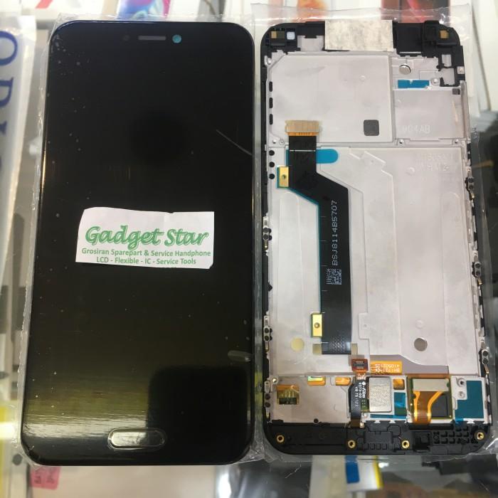 Sparepart Tablet Lcd Touchscreen Bazel Bazzel Frame Fingerprint Xiaomi Mi5C Mi 5C