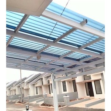 Pasang Kanopi Baja Ringan MURAH Terima Jadi di Malang - Teras Galvalum - Material Bahan Bangun