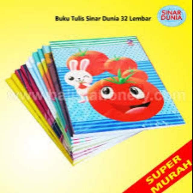 

Buku tulis 32 lembar SIDU