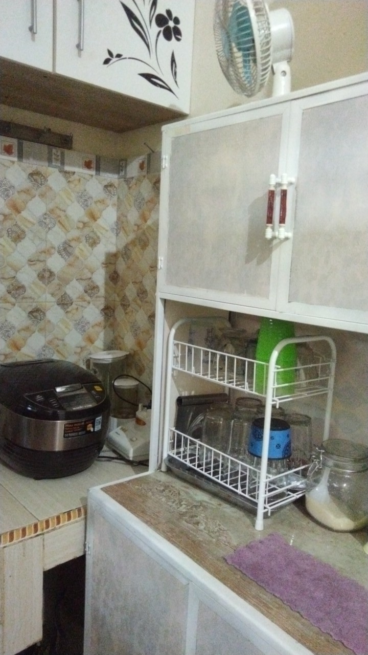 Rak Dapur Trolley 2 Susun Tempat Buah/sayur Serbaguna