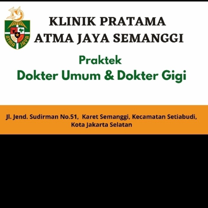 

akrilik custom papan nama klinik sign label acrylic sign board Keren