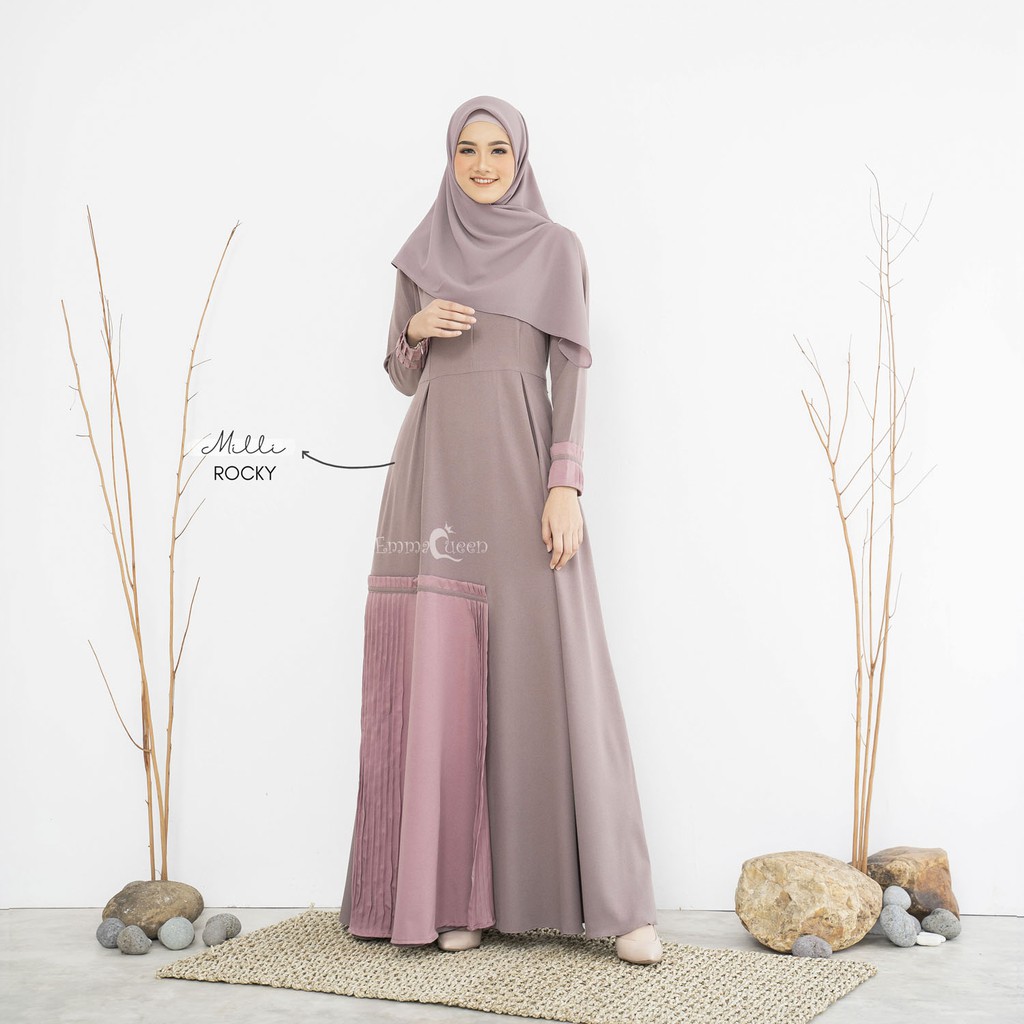 EmmaQueen - Dress Muslim Milli Terbaru-Rocky