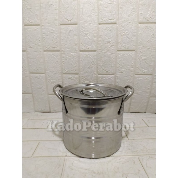 Langseng Steamer Arizona 8qt - Panci Kukus Stainless - Panci Sekat Stainless