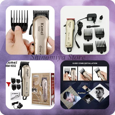 CLIPPER KEMEI 1032||KM-1032||ALAT PANGKAS RAMBUT BARBERSHOP SALON||KETAM