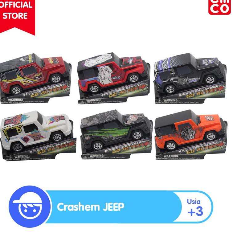 GoGo Beli Produk Ori Emco  Diecast Crashems Jeep  Shopee 