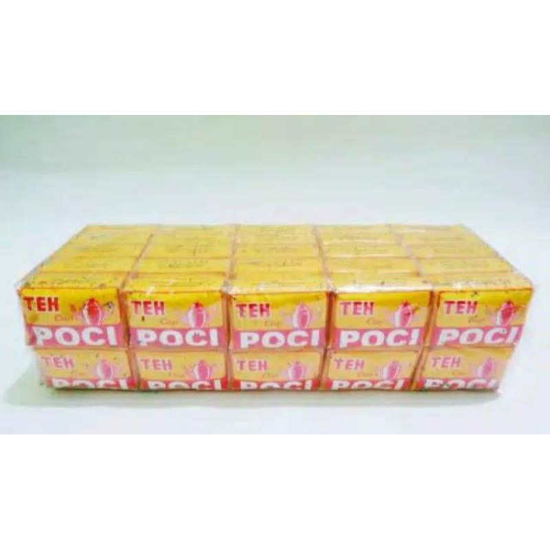 

Teh Cap Poci Kuning TPK 1 Slop isi 50pcs Wangi Sepet Legi Kentel Melati Oleh-oleh Khas Tegal Slawi