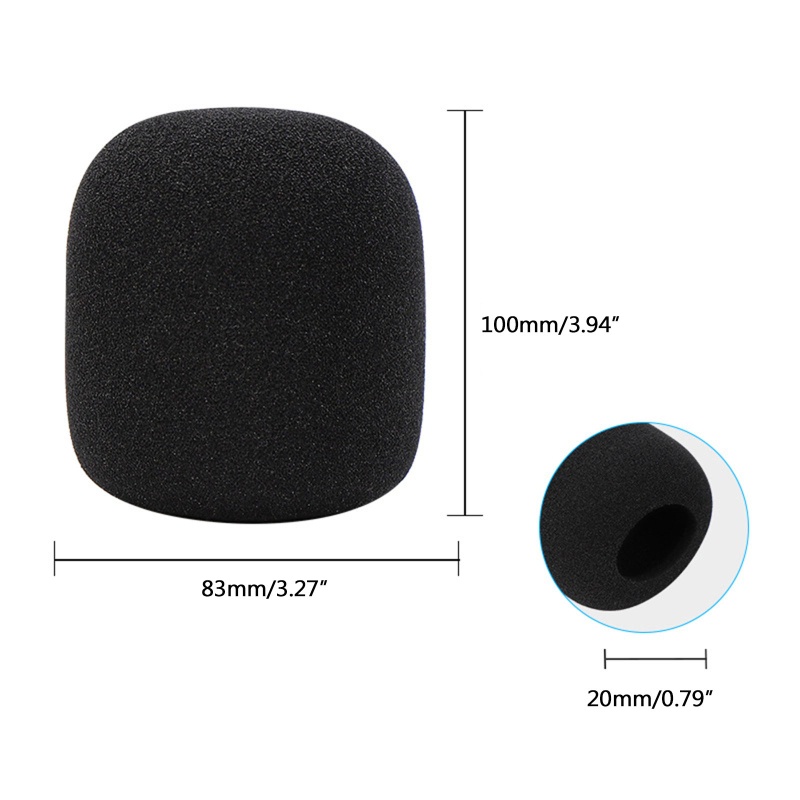 Btsg 2Pcs Cover Kepala Mic Headset Pengganti Untuk C01 C03 CL7 CL8 C01U C01U PRO C03