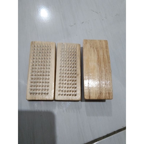 3 pcs sikat pembersih /sikat kayu cuci baju/sikat serbaguna