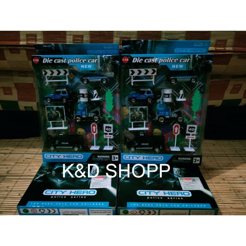 DIECAST POLICE CAR-DIECAST MOBIL POLISI-POLICE CAR-DIECAST METAL CAR