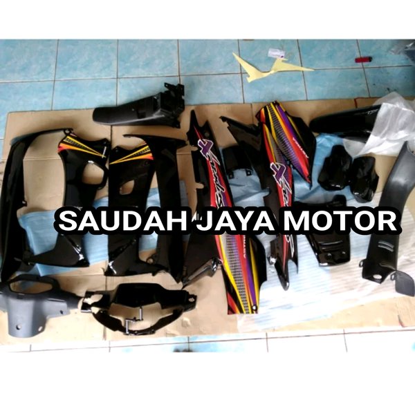 Cover body supra x lama full set tahun 2002 sampai 2004